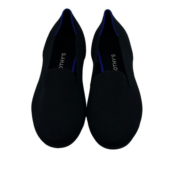 Rothy’s The Loafers Slip On Shoes Black Size W11 NWOB - Picture 4 of 11